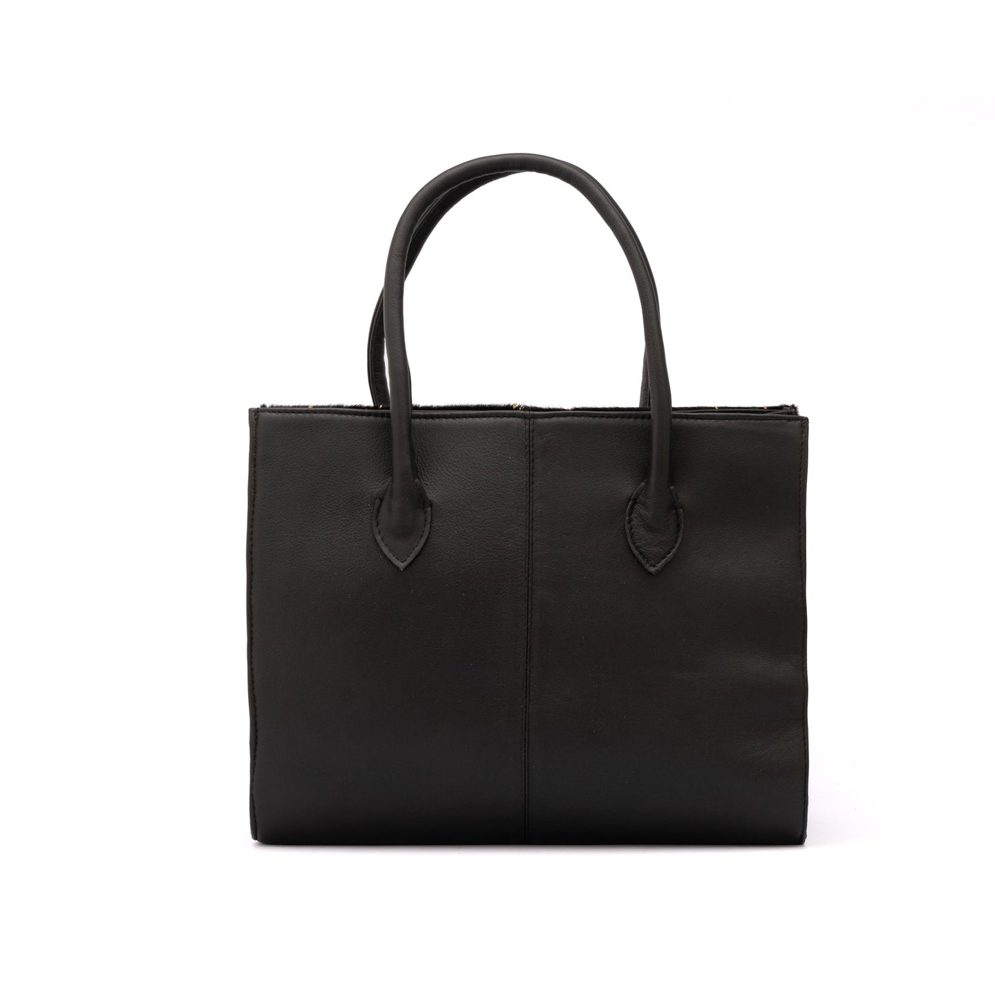 MOSVARTI Bolsos Bolso Dama pelo Res vacuno con folia Oro Mod. Texas