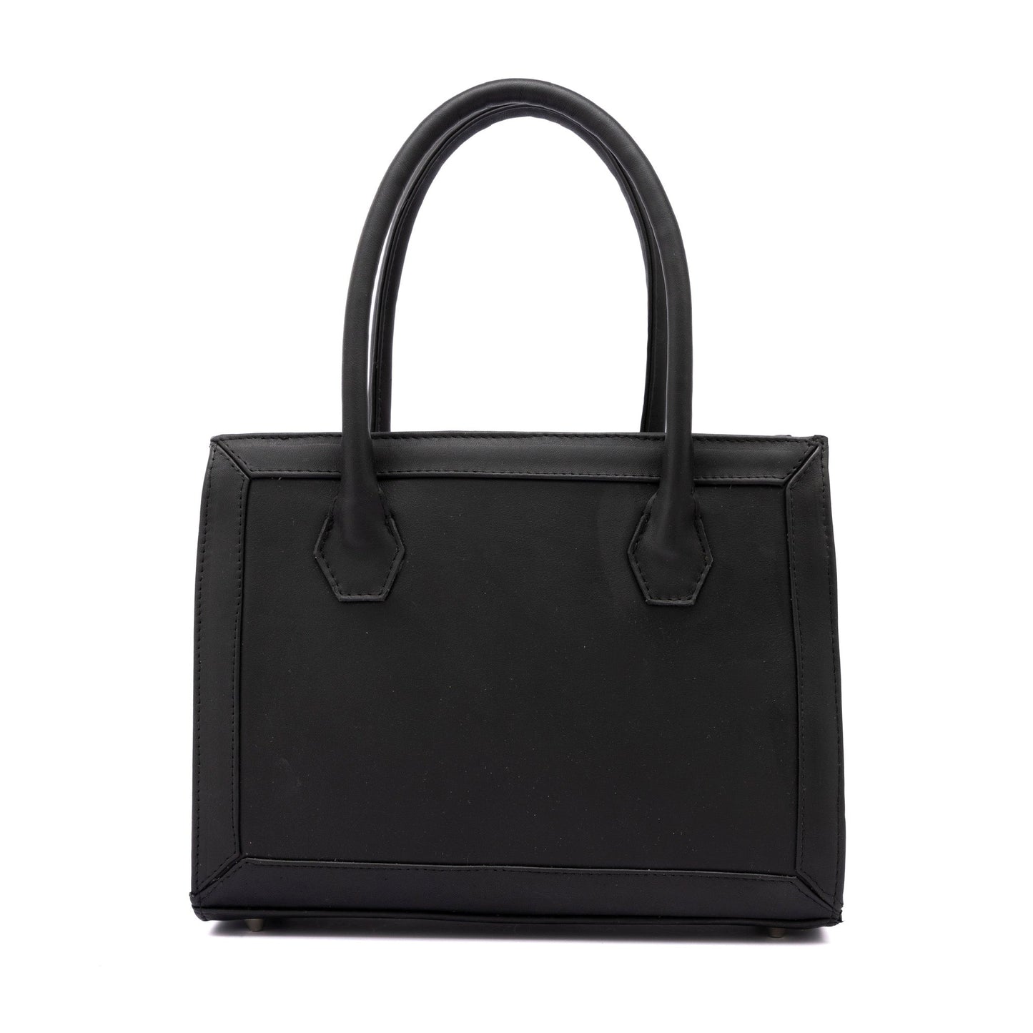 MOSVARTI Bolso Estilo Birkin Bovino krakelado Azul/Negro Mod. Manhattan