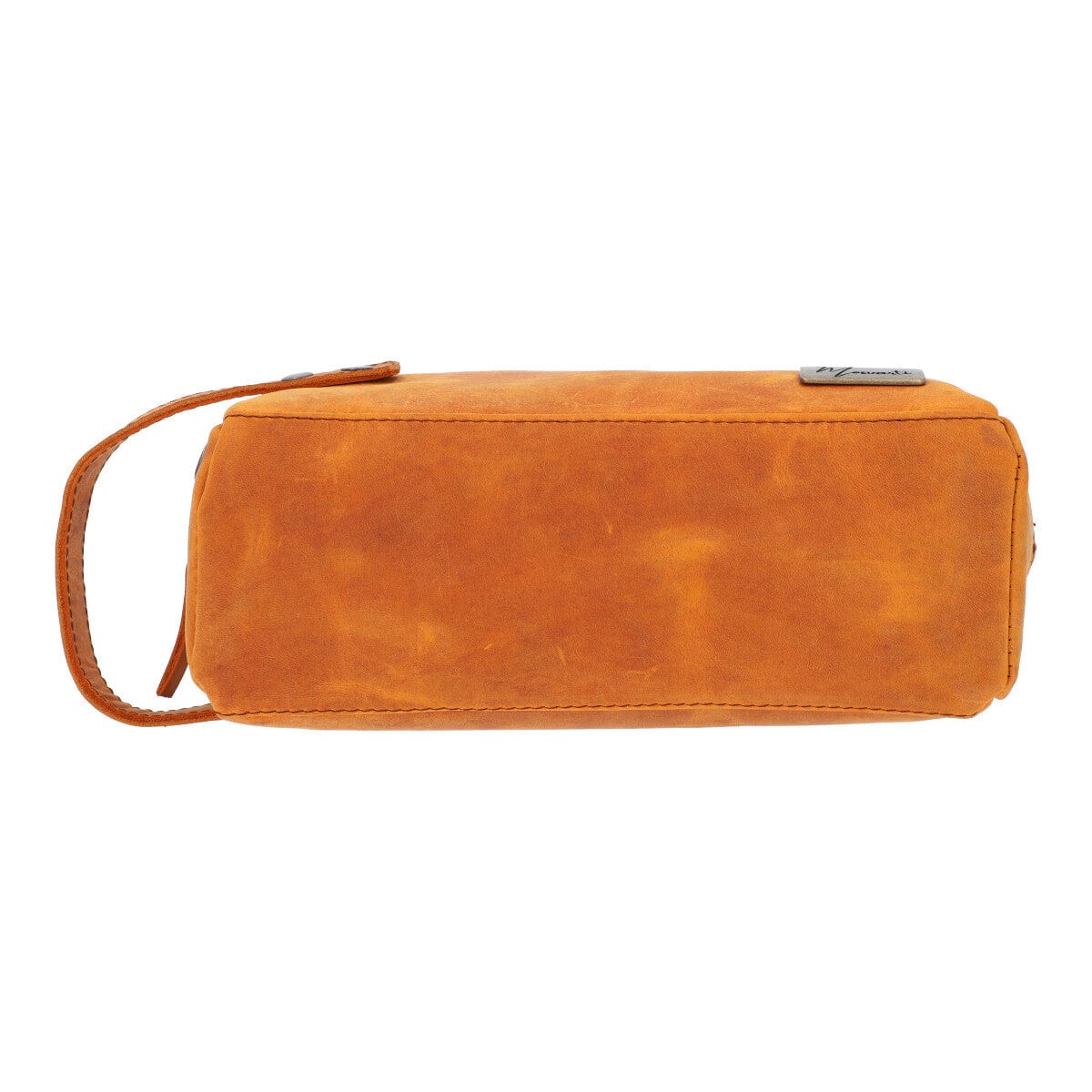 Mosvarti Neceser Sobaquera Piel Genuina Caballero Mod. España (Crazy Naranaj)