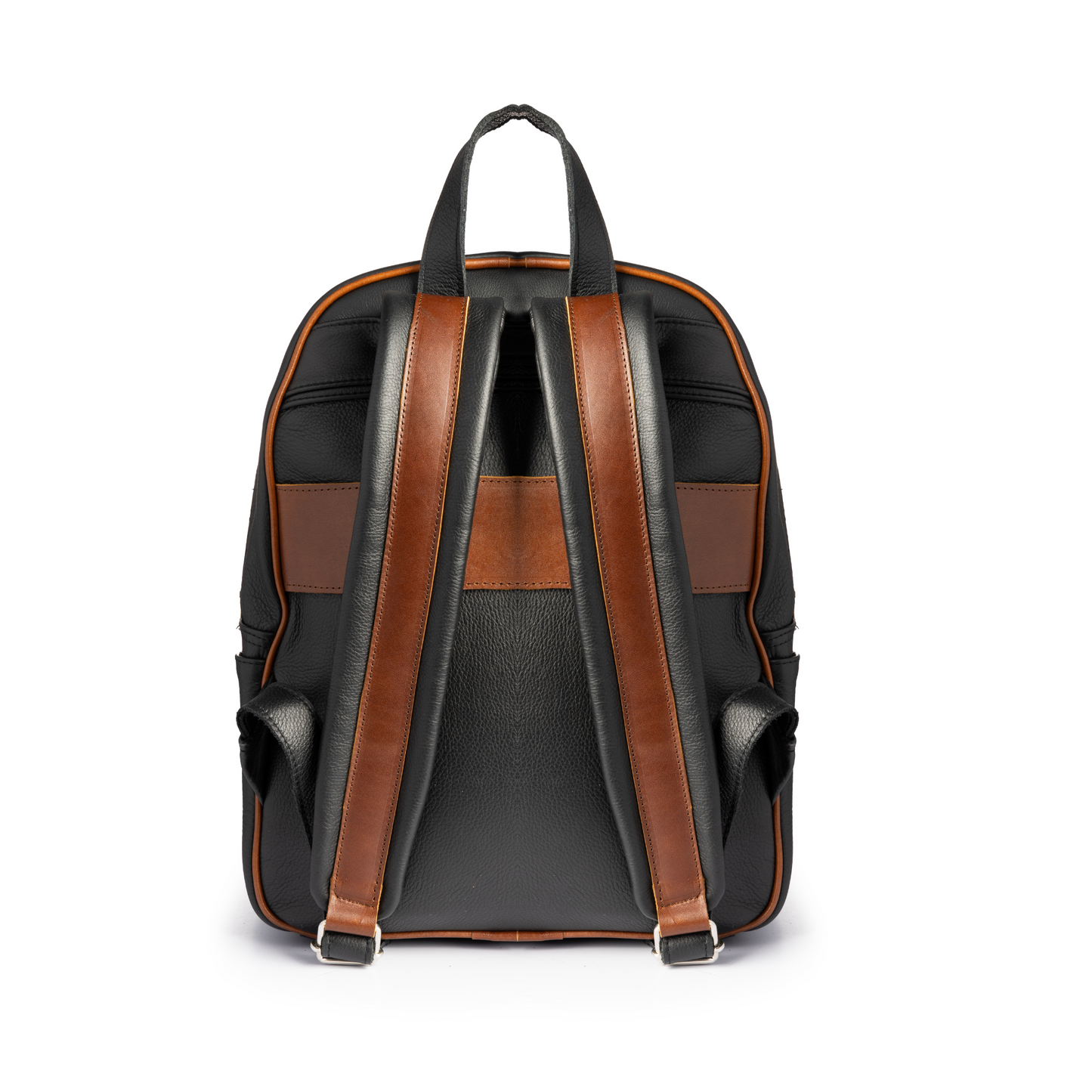 Back pack Mod. Tokio Mochila clasica Cuero floter Negro