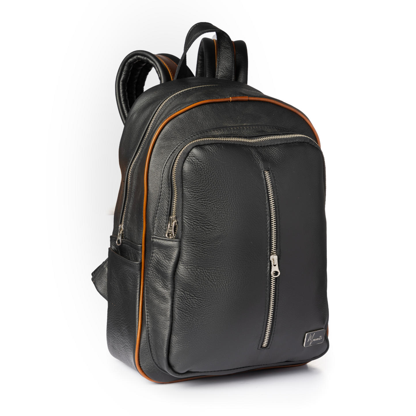 Back pack Mod. Tokio Mochila clasica Cuero floter Negro