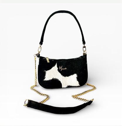 Bolso cross body  Mini Mod Aranza Plus+ Pelo Bovino
