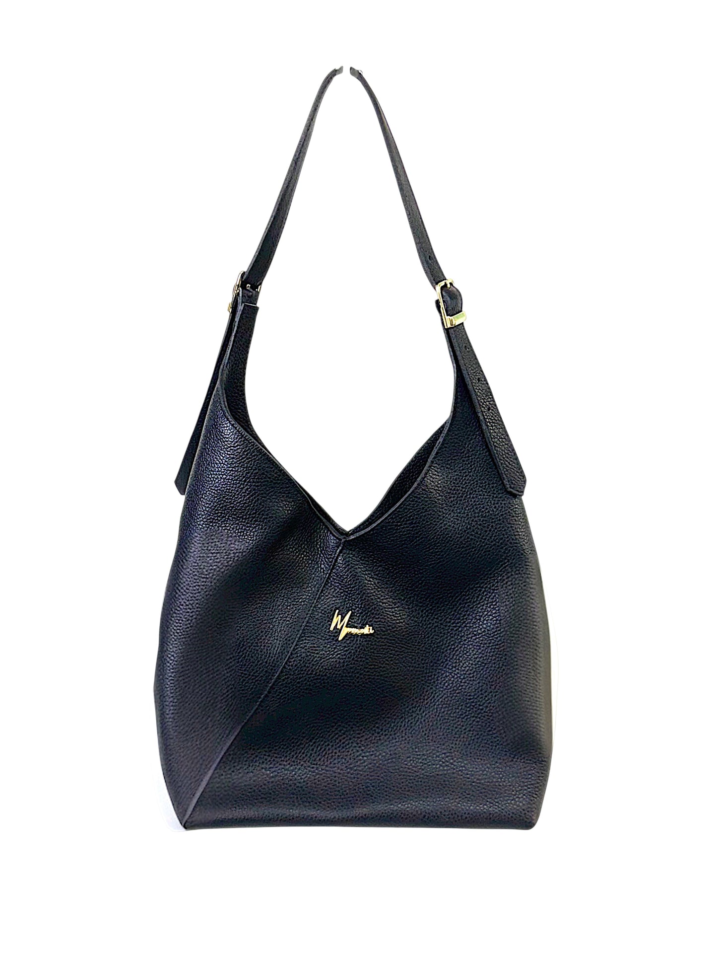 Bolso mod  Nigeria Asa Ajustable  *FLOTHER NEGRO*