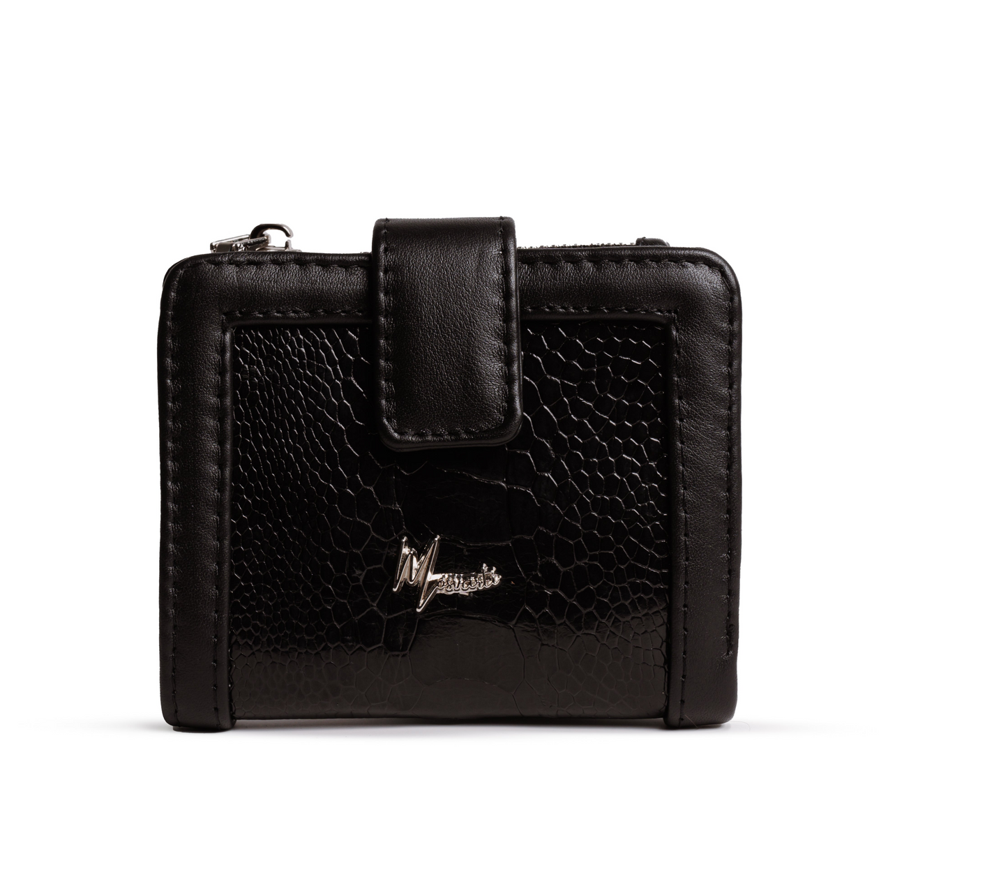 Cartera Dama con Aplic Pata Avestruz lustrado mod Bolivia