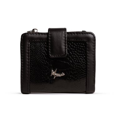 Cartera Dama con Aplic Pata Avestruz lustrado mod Bolivia