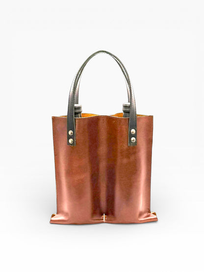 Bolsa Mosvarti porta botellas doble de cuero mayoreo