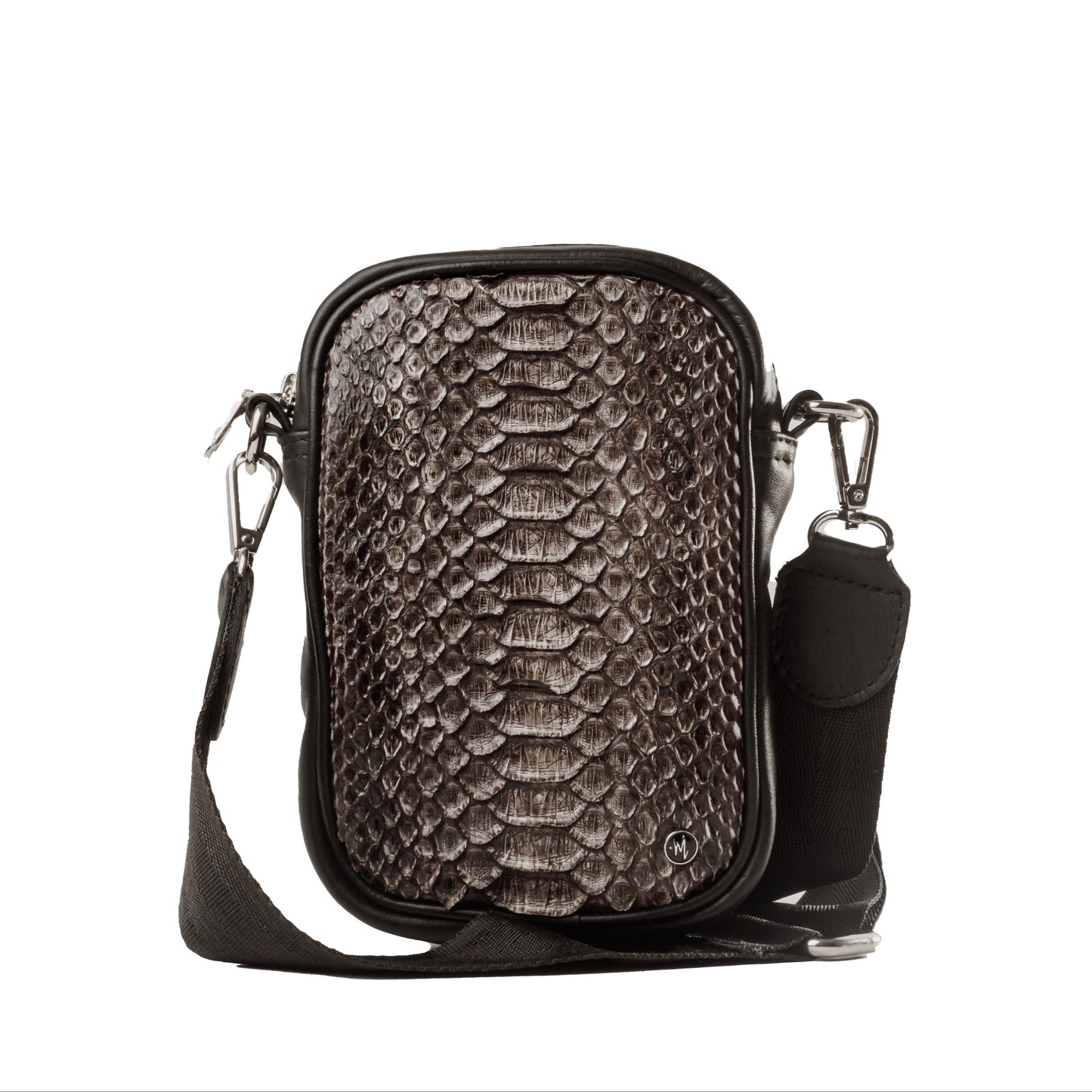 Bandolera Mini Celular Piel Piton Bitóno