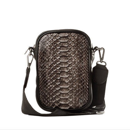 Bandolera Mini Celular Piel Piton Bitóno