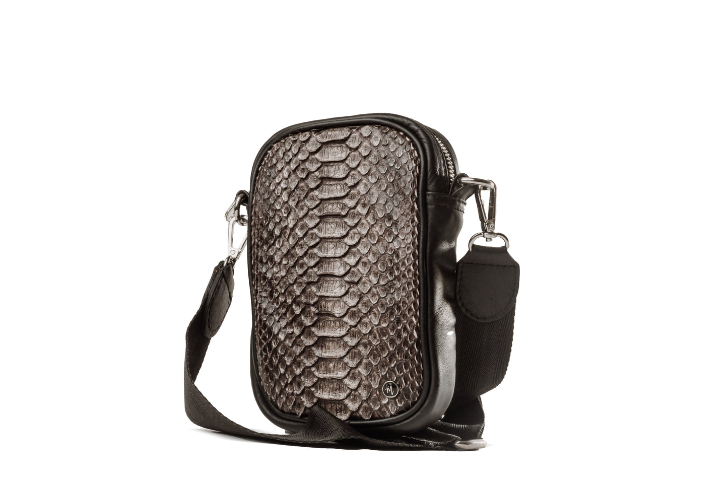 Bandolera Mini Celular Piel Piton Bitóno