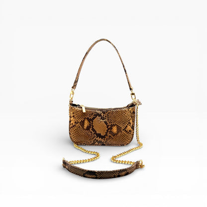 Bolso cross body  Mini Mod Aranza Plus+ Pitón Bitono