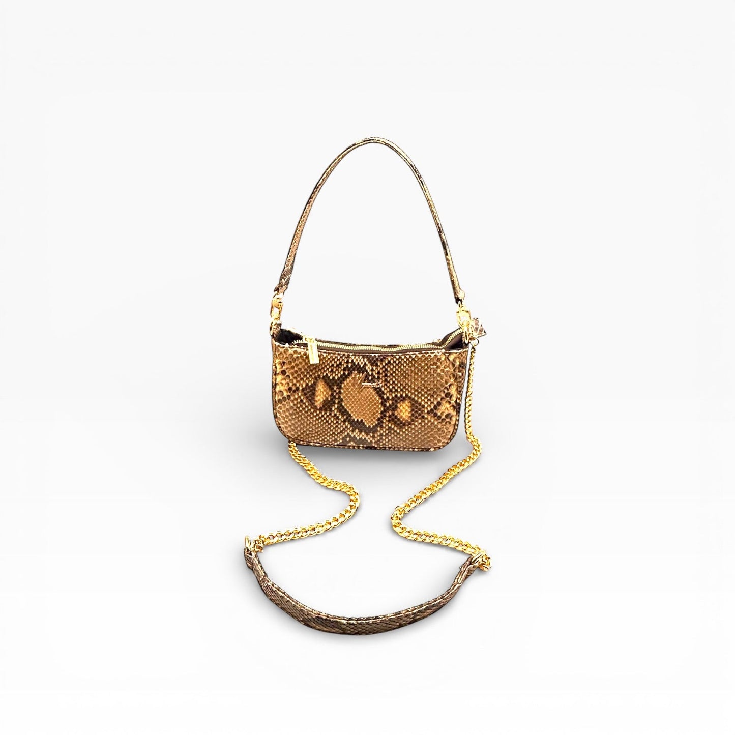 Bolso cross body  Mini Mod Aranza Plus+ Pitón Bitono
