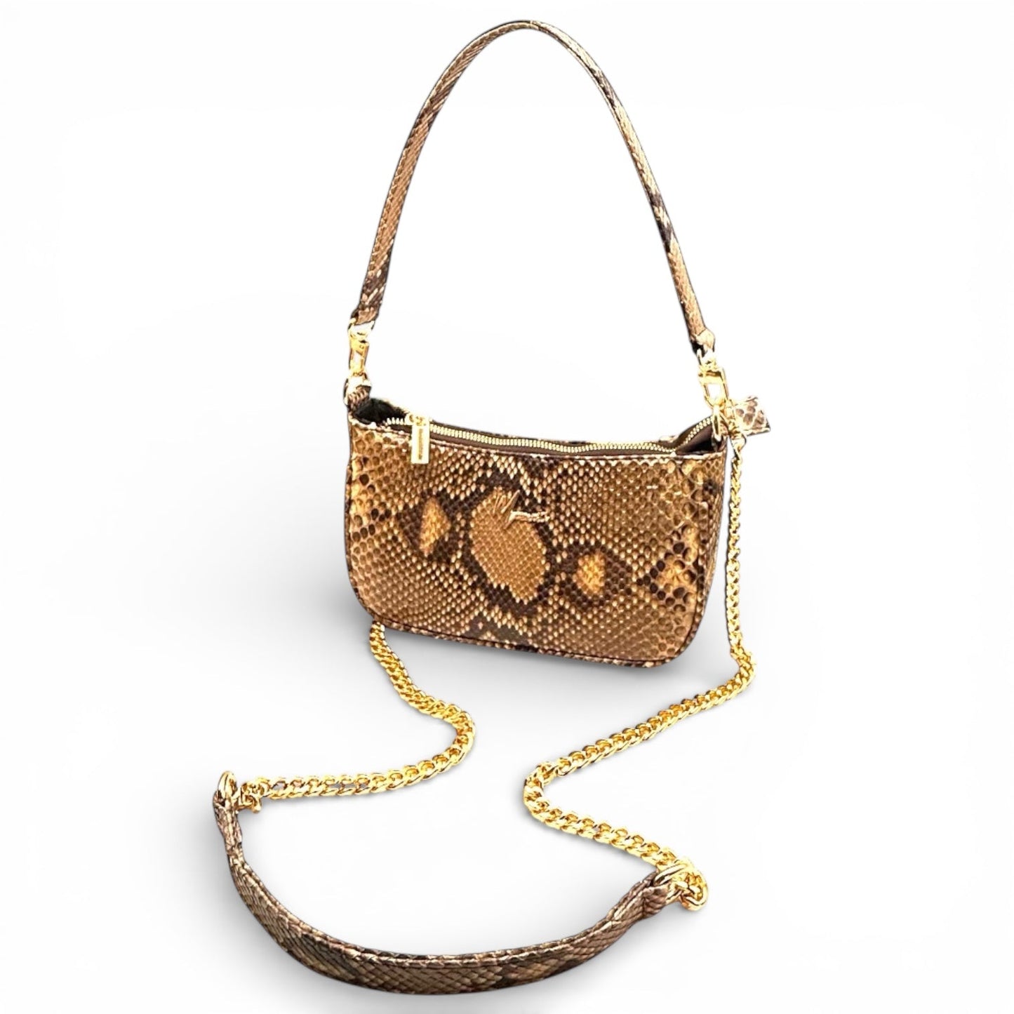 Bolso cross body  Mini Mod Aranza Plus+ Pitón Bitono