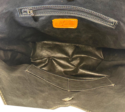 Bolsa Mod Argentina cuero Bovino *Pelo Bovino NB*