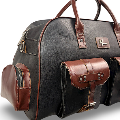 Maleta mod Belgica Negro/Roble
