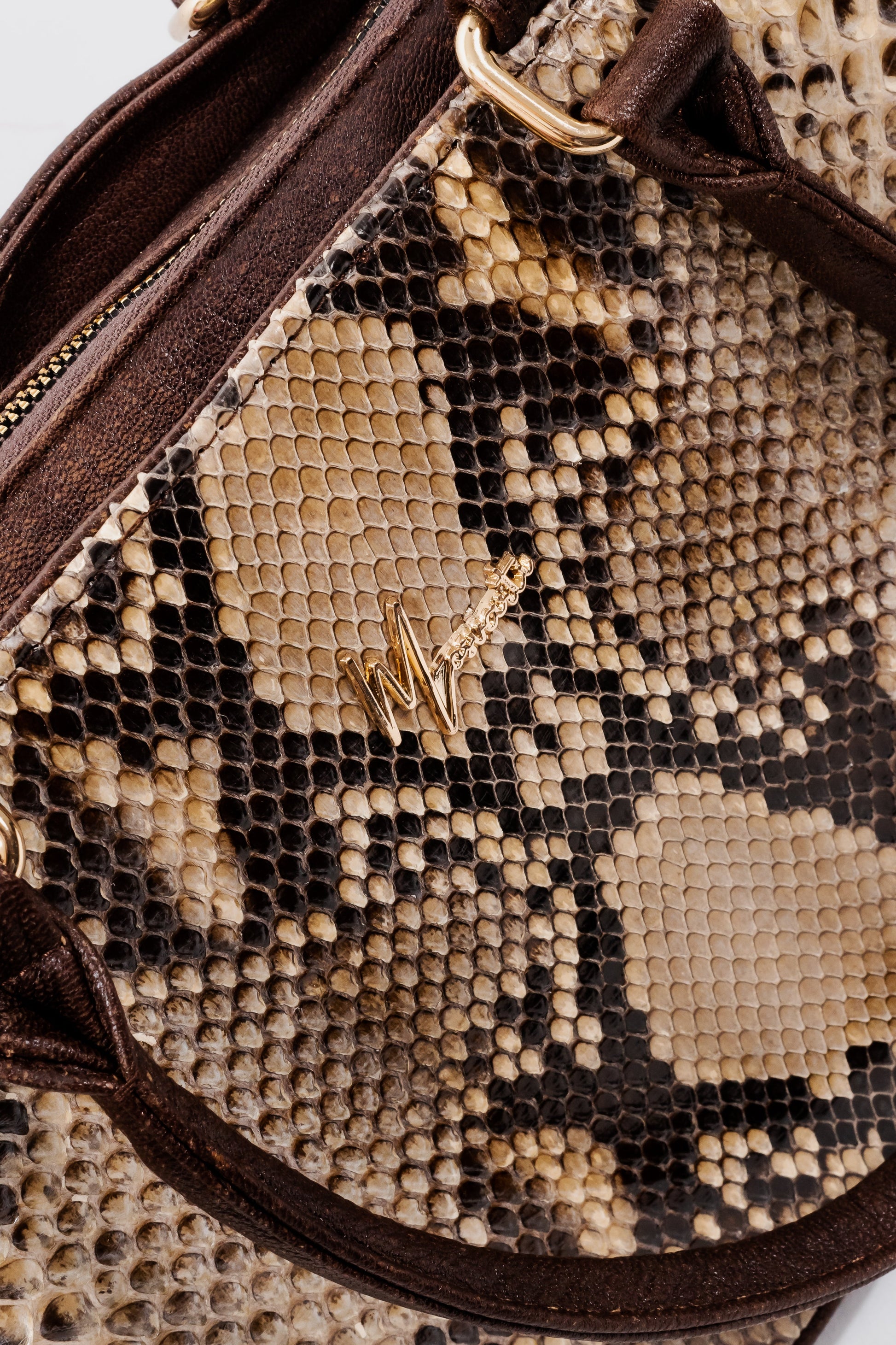 MOSVARTI Bolso Birkin Sensations (Pitón Miel)