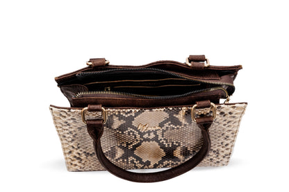 MOSVARTI Bolso Birkin Sensations (Pitón Miel)