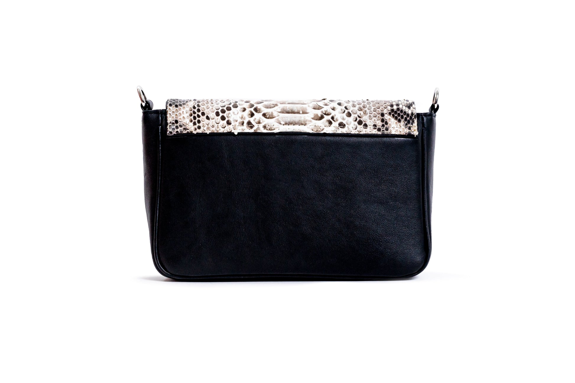 MOSVARTI Bolso Crossbody  🐍 (blanco)