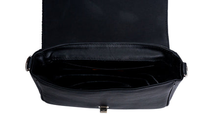 MOSVARTI Bolso Crossbody  🐍 (Negro)