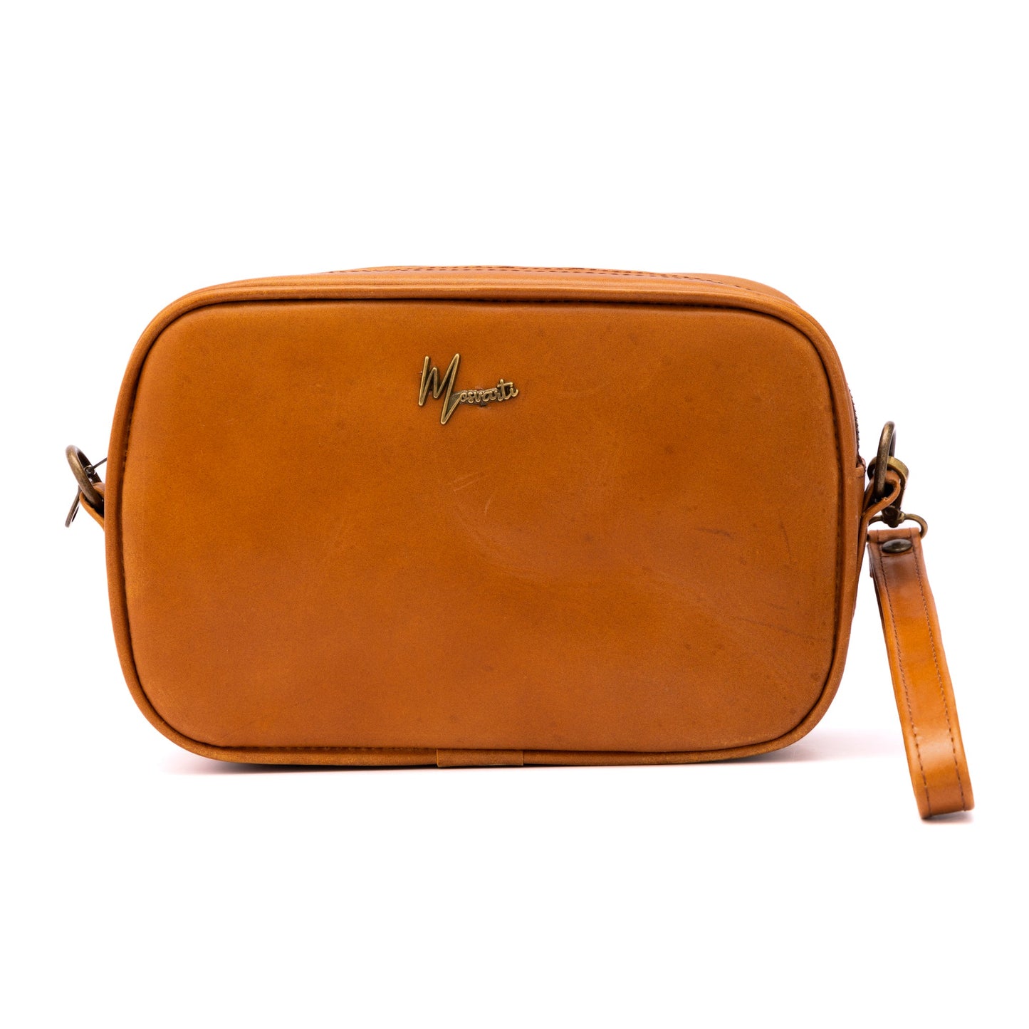 MOSVARTI Bolsos, billeteras y estuches Documentera Caballero En Piel Mod. Suiza (Pull Miel)