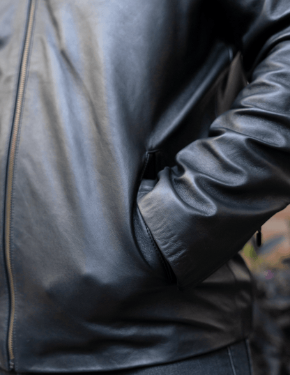 MOSVARTI chamarra chamarra modelo Ares color Negro mod Ares