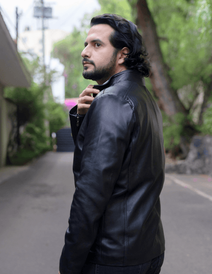 MOSVARTI chamarra chamarra modelo Ares color Negro mod Ares