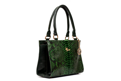 MOSVARTI Copia de Bolso Birkin Sensations (Piton Verde Lustrado)