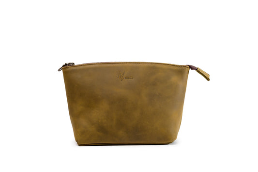 MOSVARTI Cosmetiquera 100% Piel Neceser Dama Para Accs. Berlin (Crazy Tang)