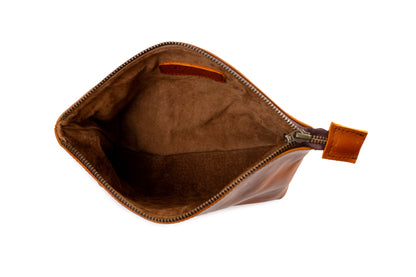 MOSVARTI Cosmetiquera 100% Piel Neceser Dama Para Accs. Berlin (Pull UP Miel)