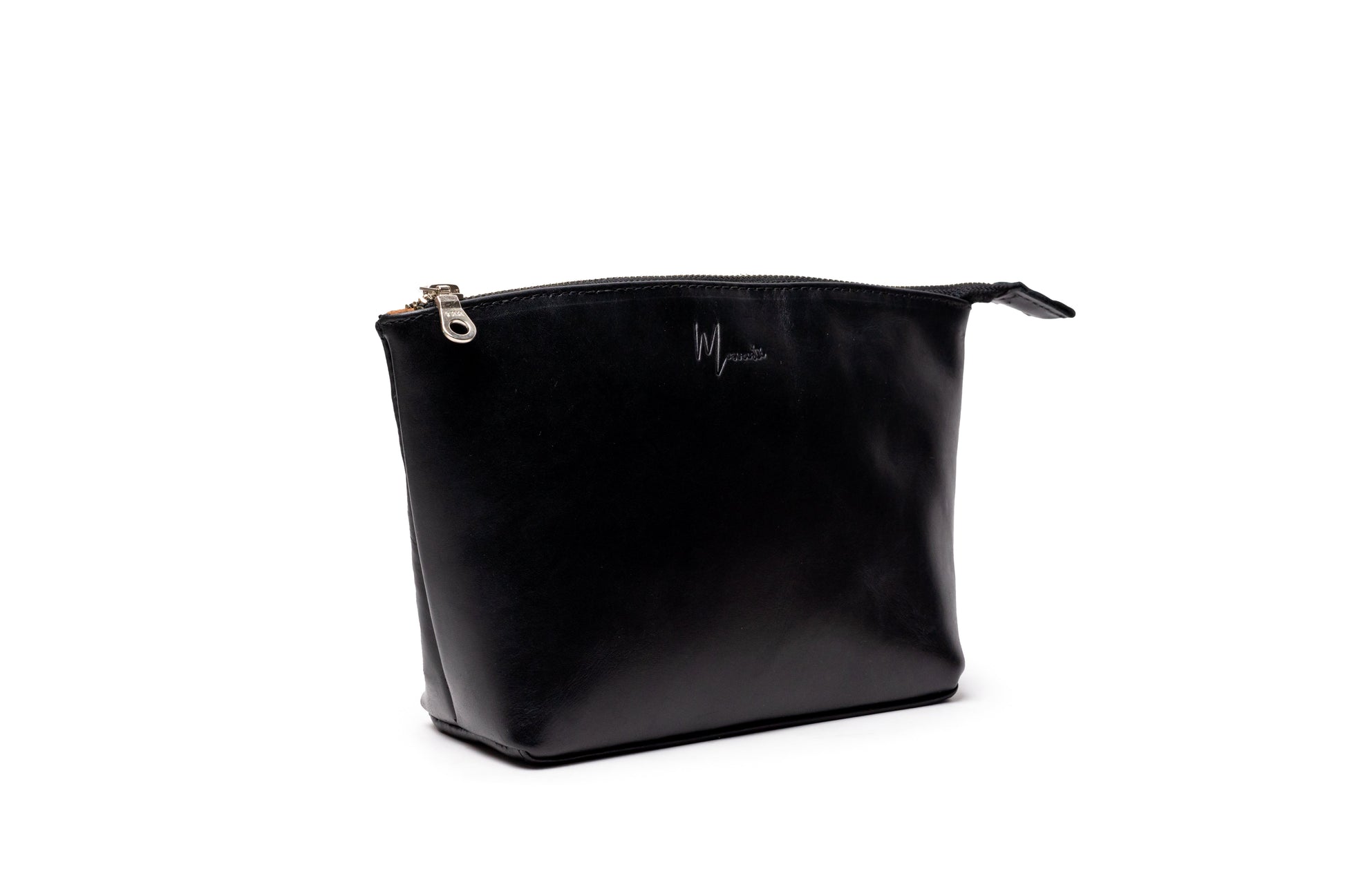 MOSVARTI Cosmetiquera 100% Piel Neceser Dama Para Accs. Berlin (Pull up negro)