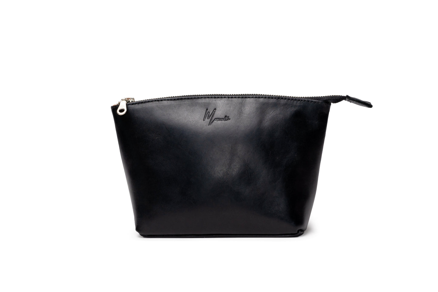 MOSVARTI Cosmetiquera 100% Piel Neceser Dama Para Accs. Berlin (Pull up negro)