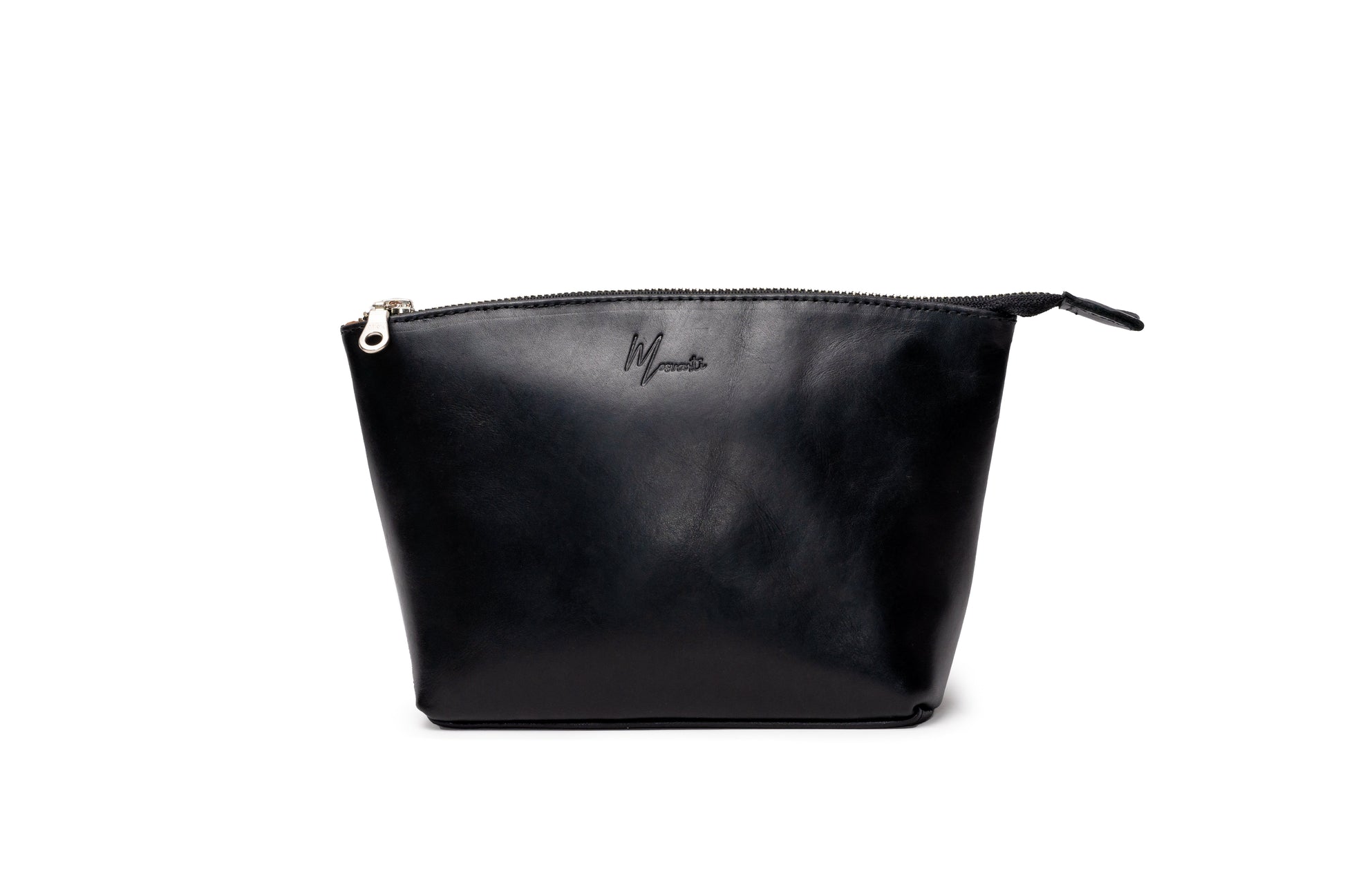 MOSVARTI Cosmetiquera 100% Piel Neceser Dama Para Accs. Berlin (Pull up negro)