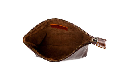 MOSVARTI Cosmetiquera 100% Piel Neceser Dama Para Accs. Berlin (Pull up Roble))