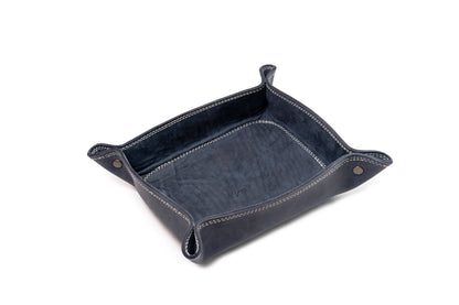 MOSVARTI guarda llaves Organizador de Cuero ó Guarda llaves (CRAZY AZUL)