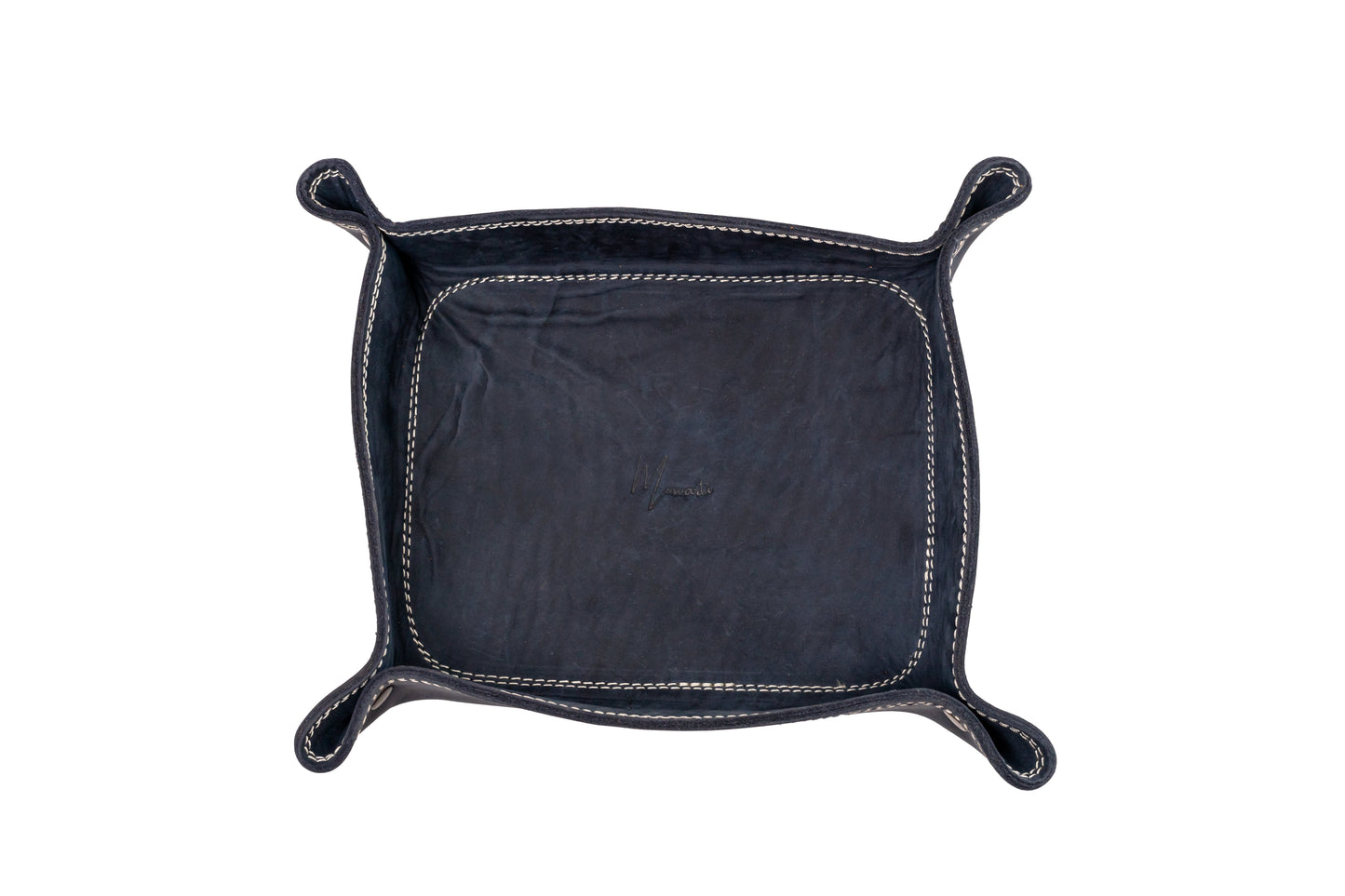 MOSVARTI guarda llaves Organizador de Cuero ó Guarda llaves (CRAZY AZUL)