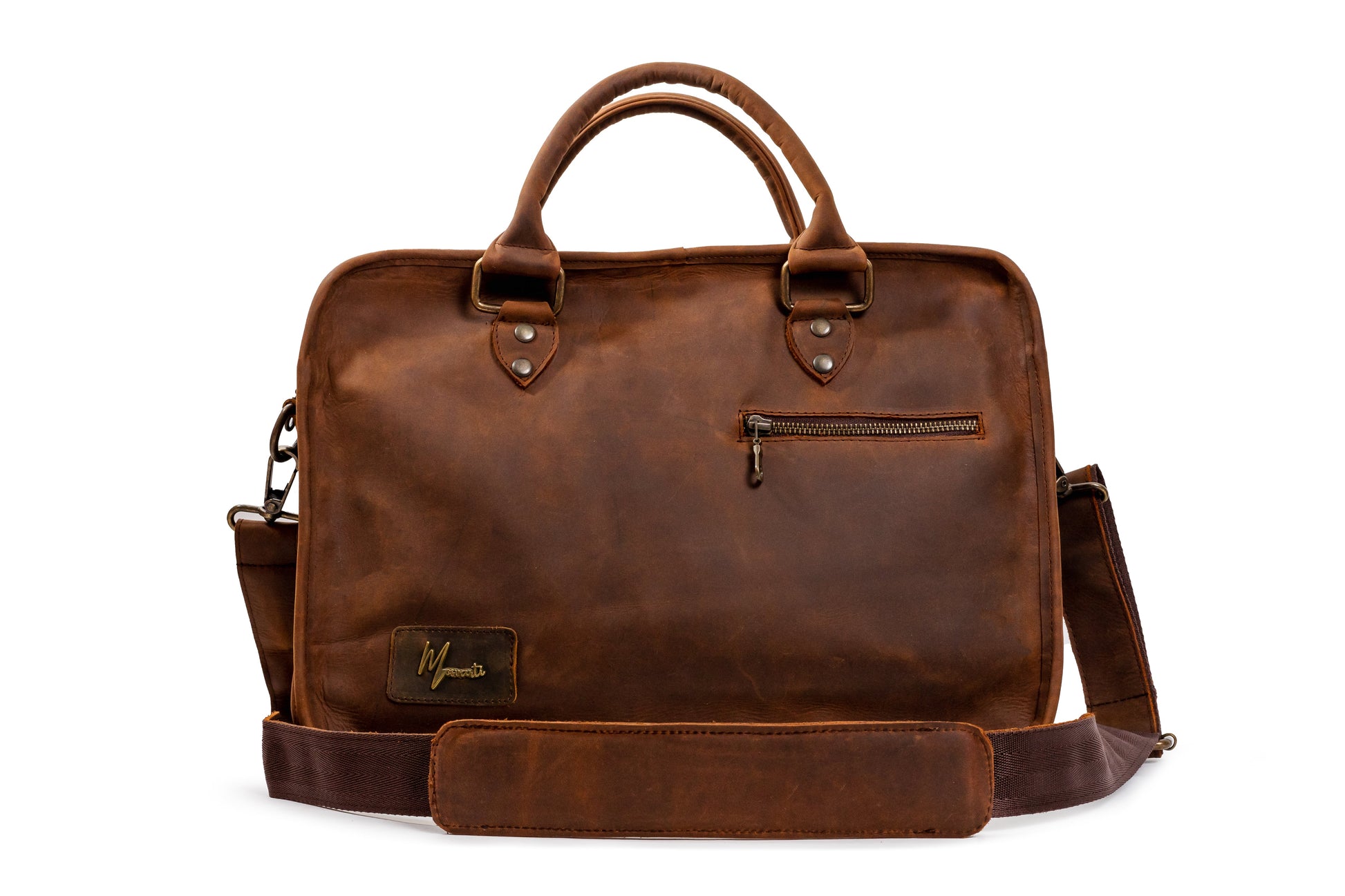 MOSVARTI Maletín Piel Mod Amsterdam (CRAZY CAFE)