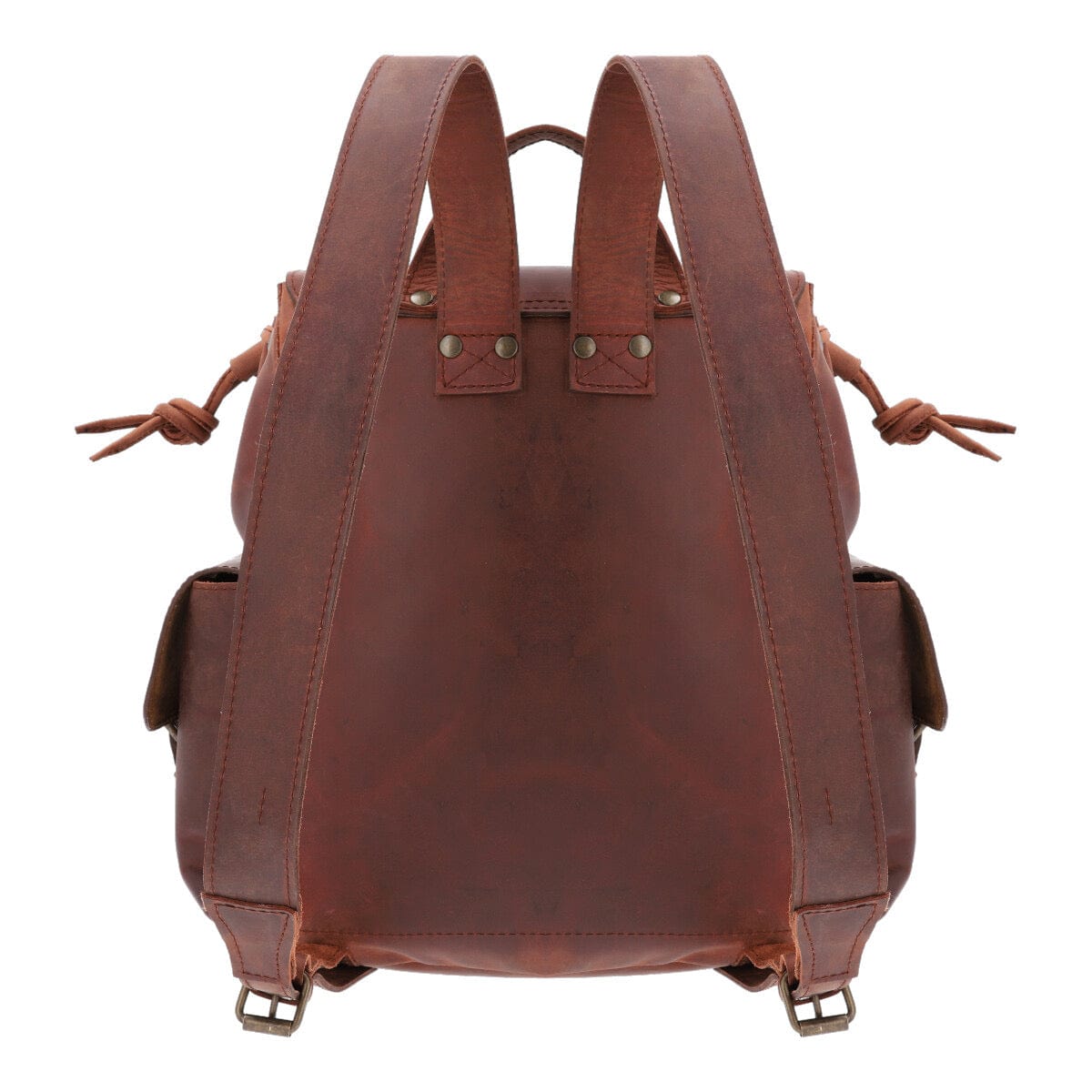 MOSVARTI Backpack Mod. Chicago Urban style cuero( crazy shedron)