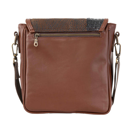 MOSVARTI Bandolera Caballero Mod. Búffalo. Frente Cuello De Toro /cocodrilo fuscus