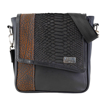 MOSVARTI Bandolera Caballero Mod. Búffalo / Piton Con Cuello De Toro