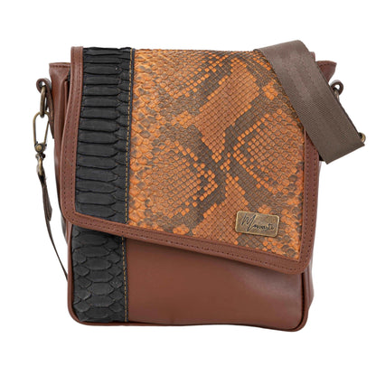 MOSVARTI Bandolera Caballero Mod. Búffalo Pitón Genuine