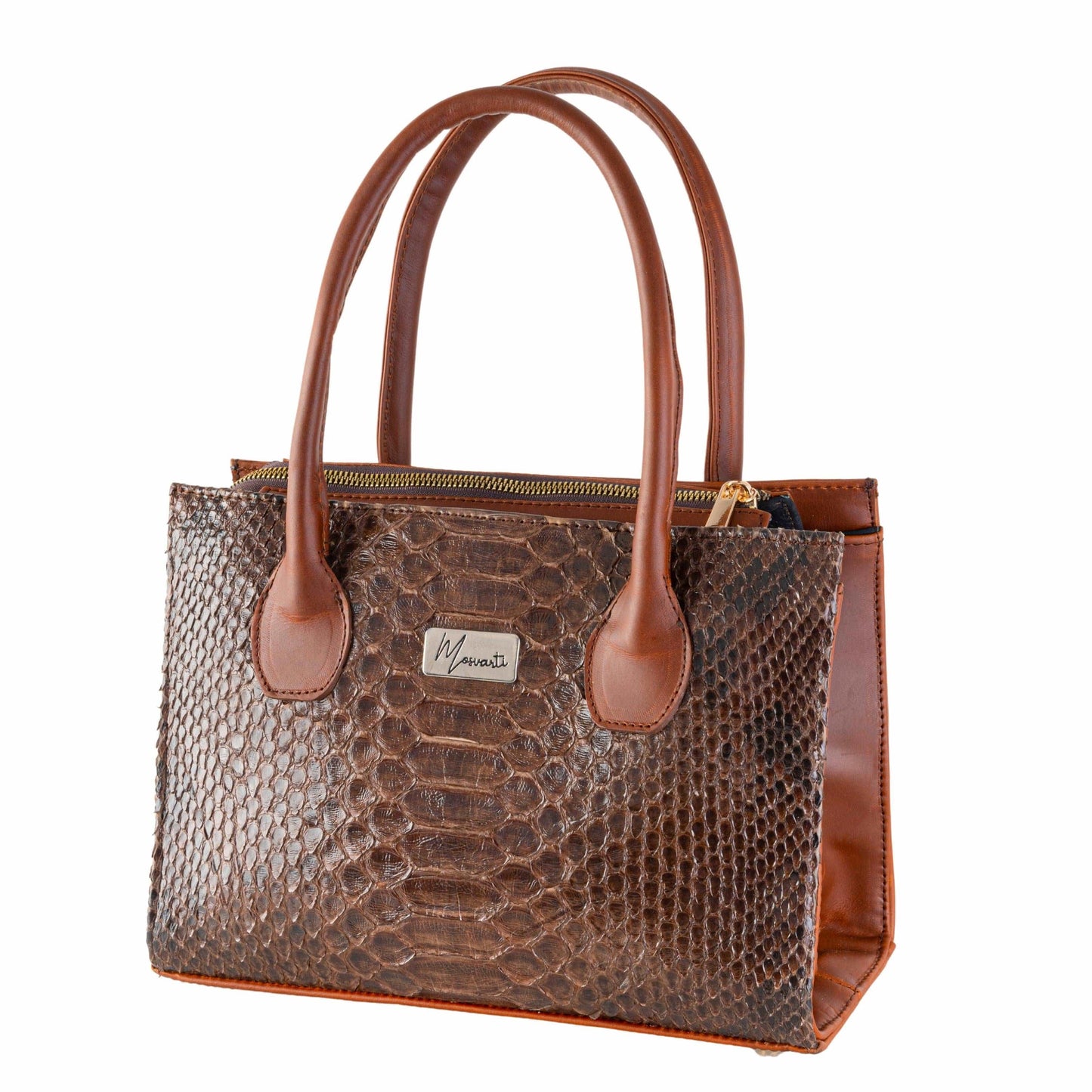 MOSVARTI Bolso Birkin Sensations (Piton Café Lustrado)