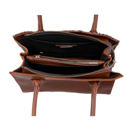 MOSVARTI Bolso Birkin Sensations (Piton Café Lustrado)