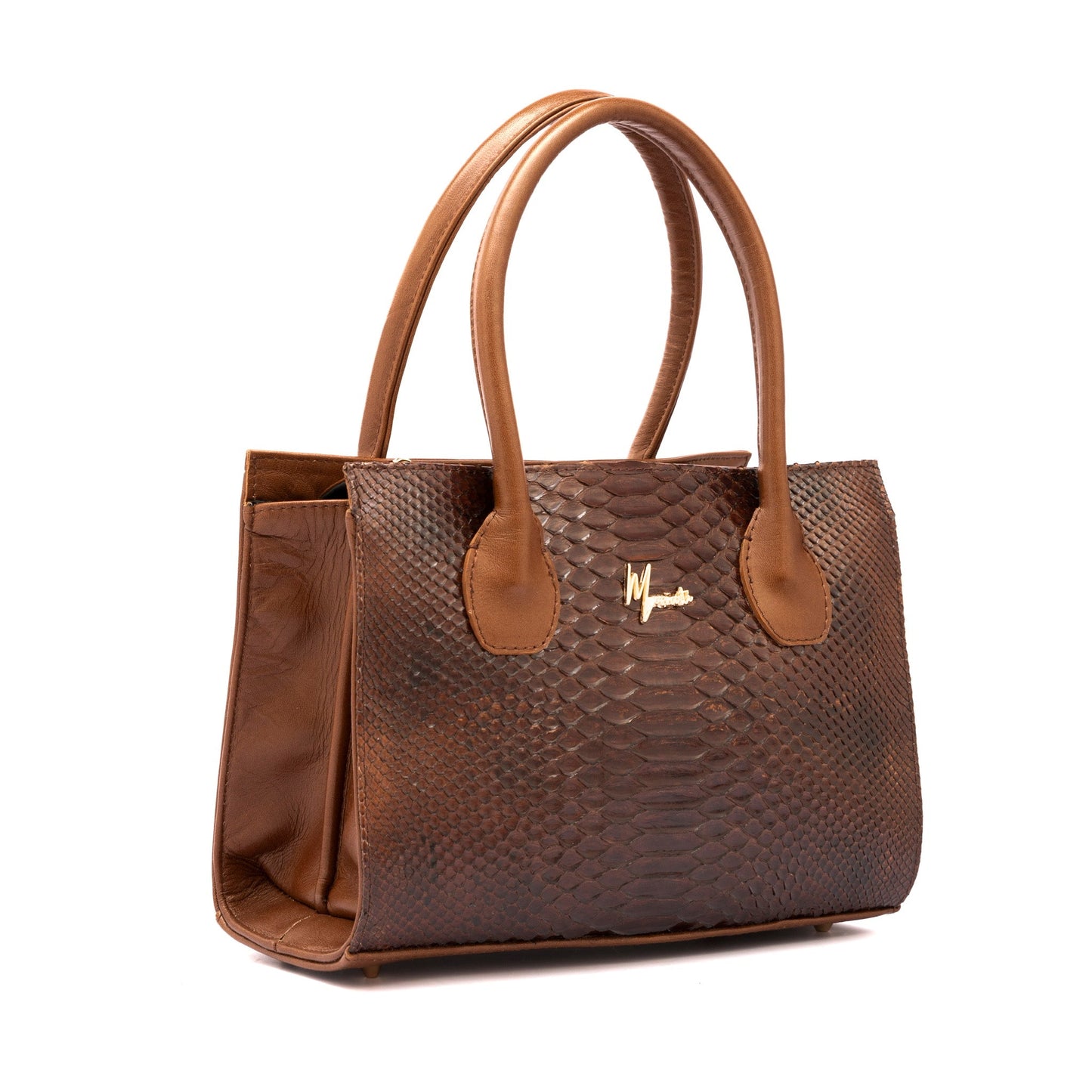 MOSVARTI Bolso Birkin Sensations (Piton Café Lustrado)