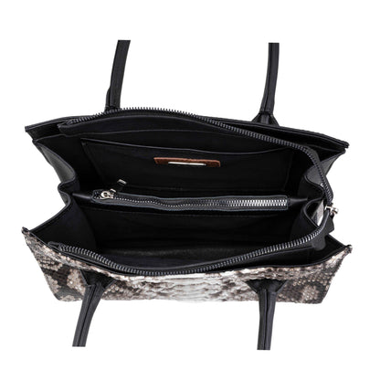 MOSVARTI Bolso Birkin Sensations (Pitón Natural)