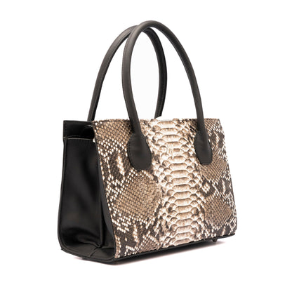 MOSVARTI Bolso Birkin Sensations (Pitón Natural)