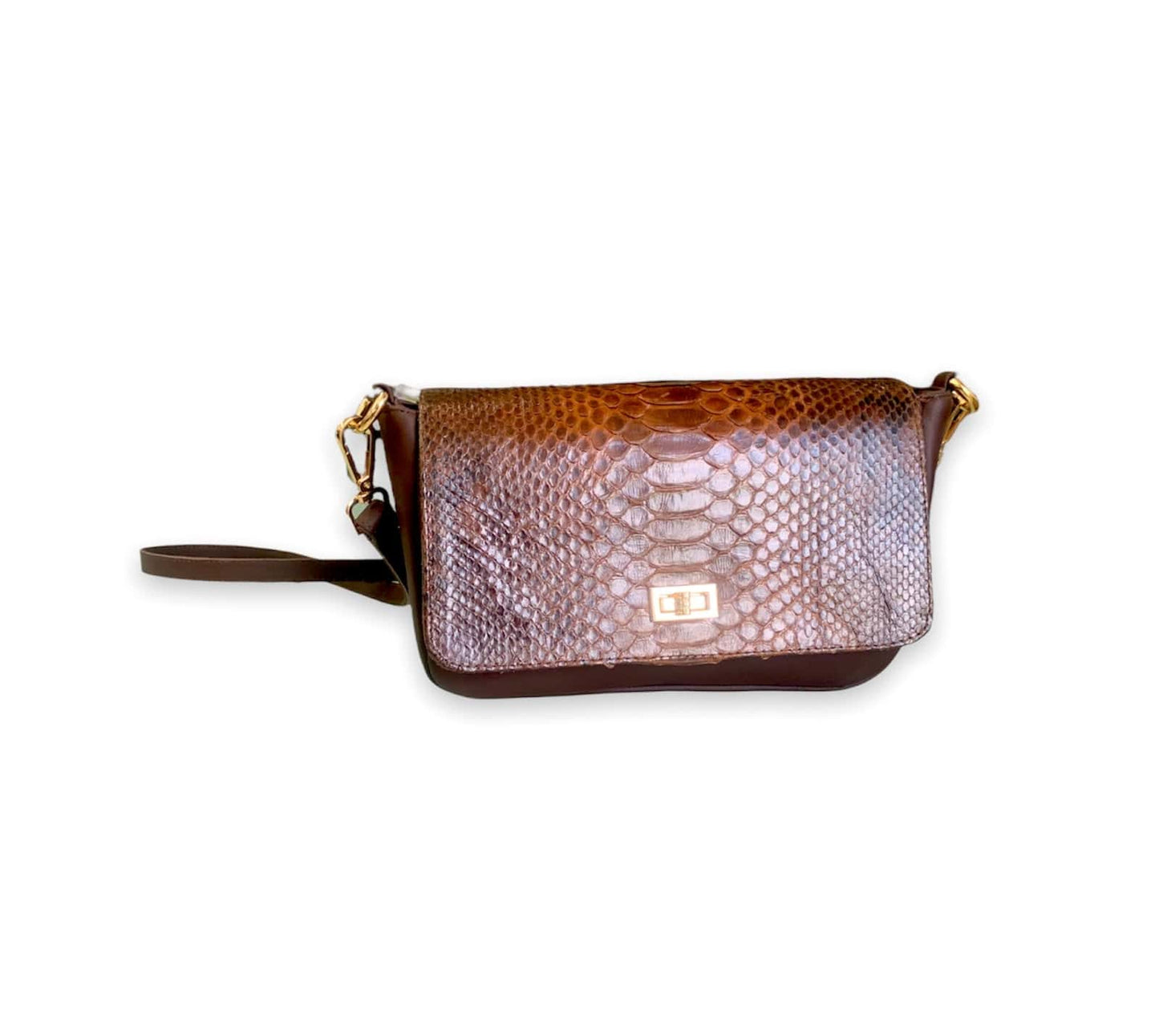 MOSVARTI Bolso Crossbody  Sensation Pitón Café