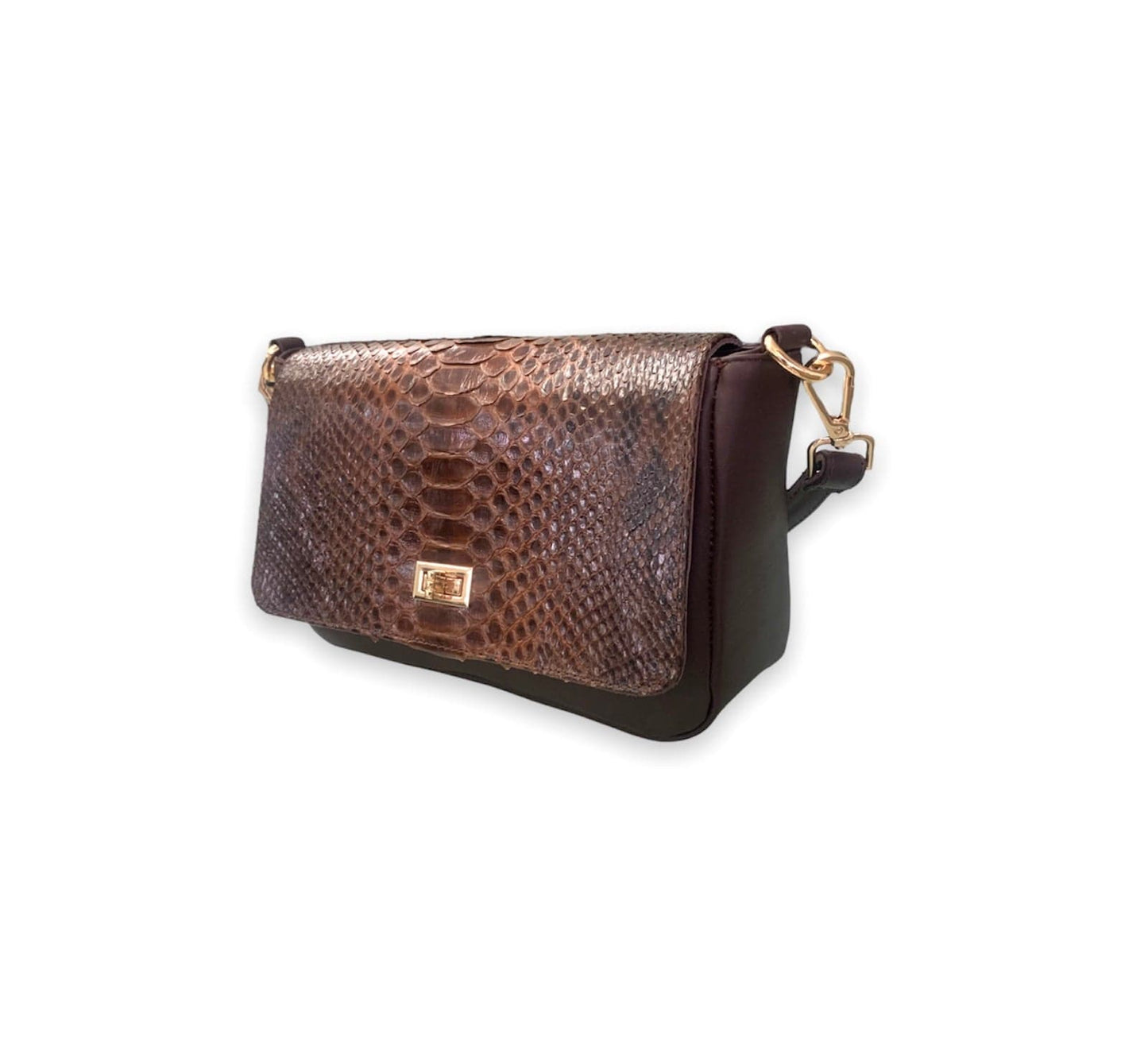 MOSVARTI Bolso Crossbody  Sensation Pitón Café