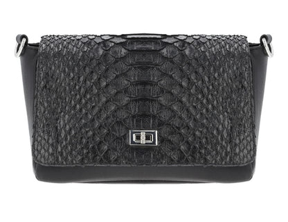MOSVARTI Bolso Crossbody  Sensation Pitón Negro