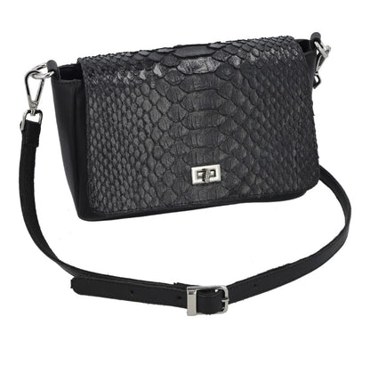 MOSVARTI Bolso Crossbody  Sensation Pitón Negro