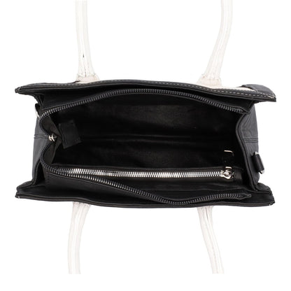 MOSVARTI Bolso Estilo Birkin Bovino pelo Mod. Manhattan