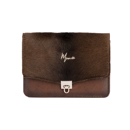 MOSVARTI Bolso estilo Cross body Mod Marruecos (Frente pelo café )